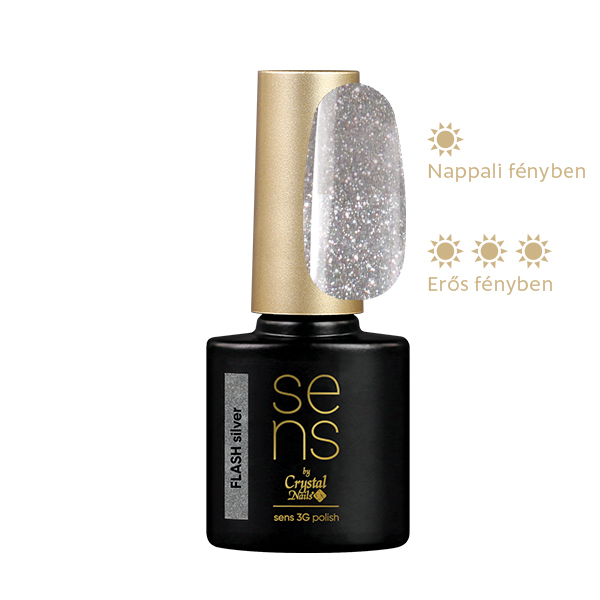 SENS 3G POLISH - FLASH SILVER 4ML