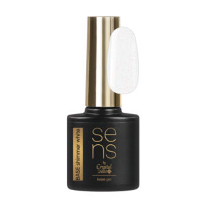 SENS BASE GEL - SHIMMER WHITE 10ML