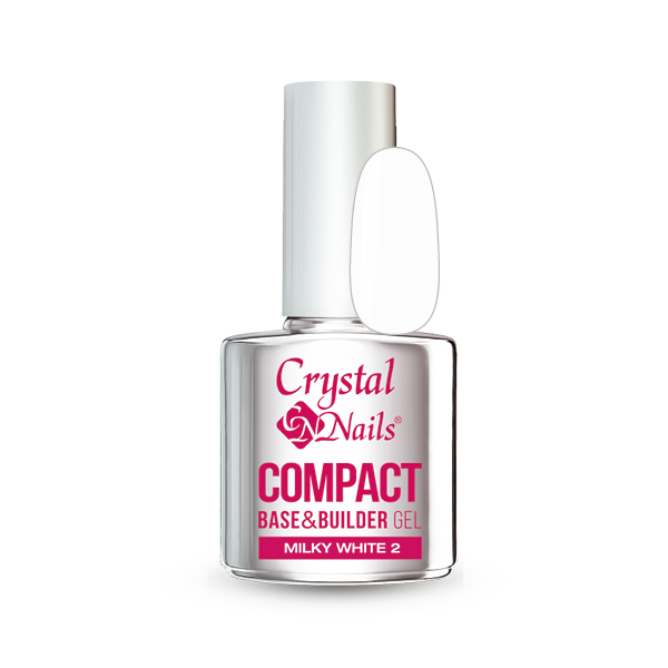 Crystal Nails Compact Base gel Milky white 2 - 13ml