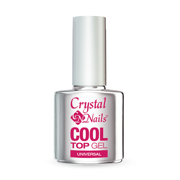 Crystal Nails Cool Top Gel Universal - New Formula 8ml