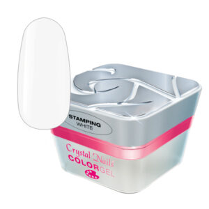Crystal Nails Stamping Color Gel - White 3ml