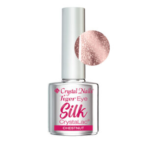 Crystal Nails Tiger Eye Silk CrystaLac - Chestnut 4ml
