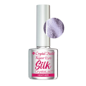 Crystal Nails Tiger Eye Silk CrystaLac - Heather 4ml