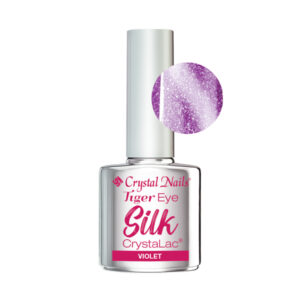 Crystal Nails Tiger Eye Silk CrystaLac - Violet 4ml