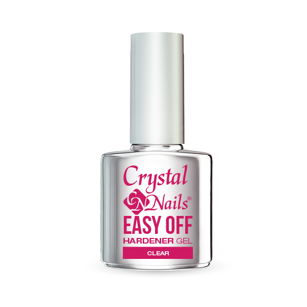 Crystal Nails Easy Off Hardener Gel (Clear) - 13ml