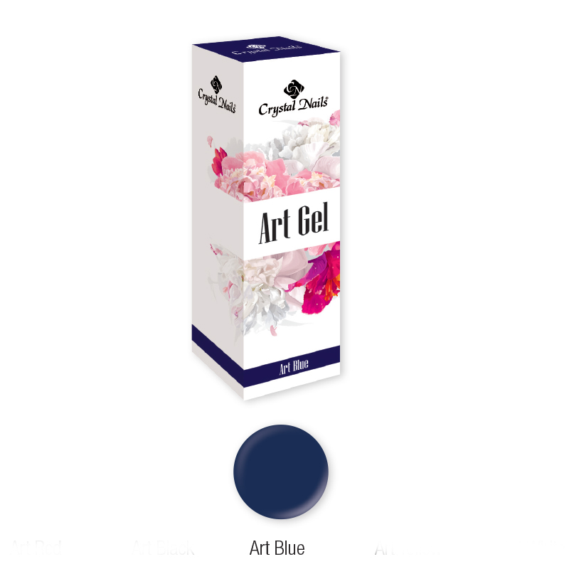 Crystal Nails Art Gel festőzselé - Art Blue (5ml)