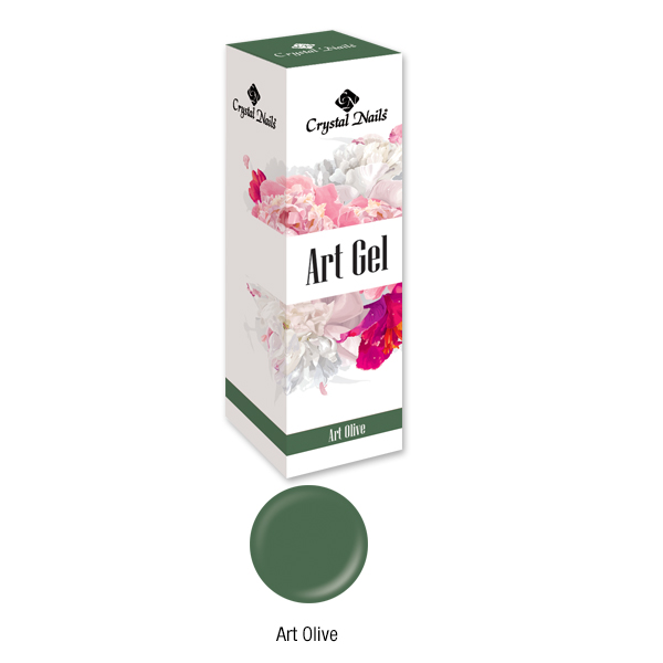 Crystal Nails Art Gel festőzselé - Art Olive (5ml)