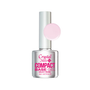 Crystal Nails Compact Base gel milky rose - 8ml