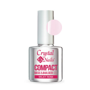 Crystal Nails Compact Base gel Milky rose - 13ml