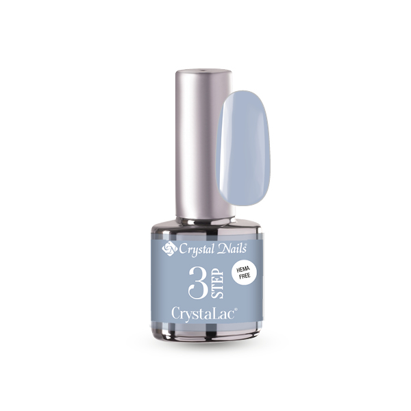 Crystal Nails 3 STEP HEMA Free CrystaLac - HF08 (4ml) - Pastel blue